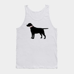 Black Lab Preppy Silhouette Tank Top